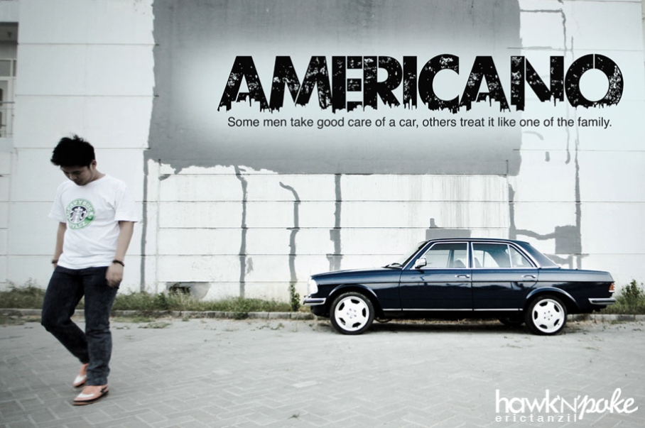 Americano // Vintage 280E E280tiger 15