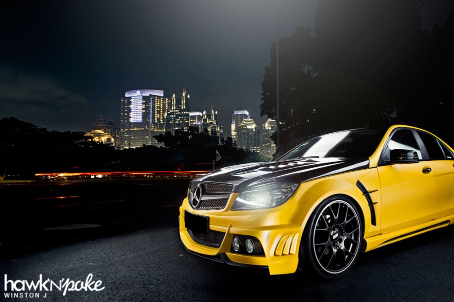 The Pioneer // Mike’s Matte Yellow W204 Recarow204 02