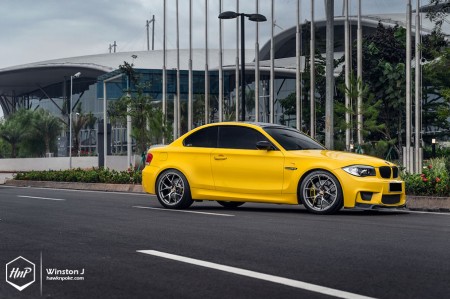 1mbbsyellow-23 (Intensely Uncommon // BMW 1M on BBS)