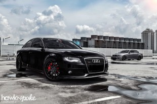 a4simple-02 (Black Pearl // Audi A4 on BC Forged)