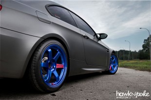 alvinm3-04 (Double Chills // Alvin’s Frozen Grey M3 on Blue TE37SL)