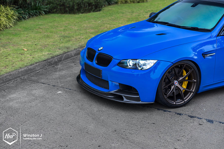 Electric // BMW M3 on HRE