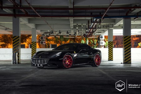 calired-17 (Project Candy // Ferrari California on HRE)