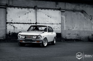 datsun-02 (At Nightfall // The 1968 Datsun Sunny Coupe)