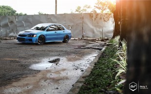 dec133s (Wallpaper Wednesday // Matte Blue Evolution VIII MR from Palembang)