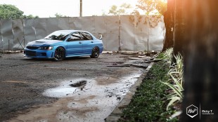 dec133w (Wallpaper Wednesday // Matte Blue Evolution VIII MR from Palembang)