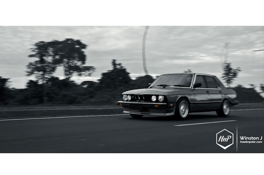 Bmw e28 m30b35 swap #7