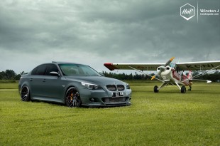 e60lambogrey-01 (Bad Boy // Telesto Grigio BMW E60)