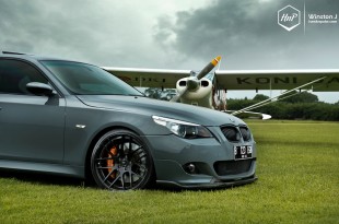 e60lambogrey-02 (Bad Boy // Telesto Grigio BMW E60)