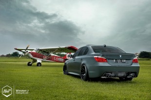 e60lambogrey-03 (Bad Boy // Telesto Grigio BMW E60)