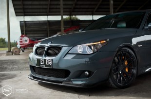 e60lambogrey-08 (Bad Boy // Telesto Grigio BMW E60)