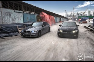 e90duo-01 (Contemporary Approach // BMW E90 3 Series Duo)