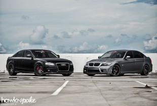 e90wil-12 (Different Shade of Grey // 325i E90 on BBS)