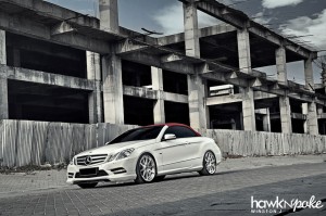 ecabrio-01 (Red Velvet // E Cabrio on Hyper Forged Wheels)