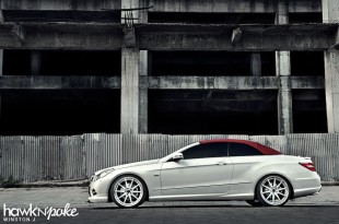 ecabrio-02 (Red Velvet // E Cabrio on Hyper Forged Wheels)