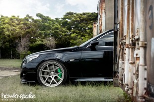 evane60-03 (Malachite // BMW E60 5 Series on BC Forged)
