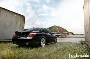 evane60-04 (Malachite // BMW E60 5 Series on BC Forged)