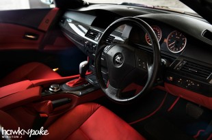 evane60-11 (Malachite // BMW E60 5 Series on BC Forged)