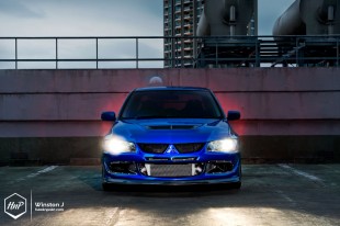 evo8mr-04 (Blue Gem // Didi’s Evolution VIII on Volk Rays)