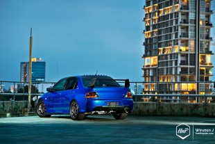 evo8mr-05 (Blue Gem // Didi’s Evolution VIII on Volk Rays)