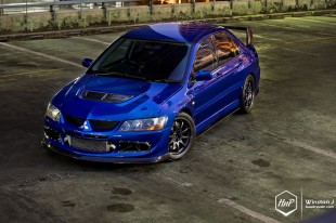evo8mr-06 (Blue Gem // Didi’s Evolution VIII on Volk Rays)