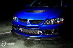 evo8mr-08 (Blue Gem // Didi’s Evolution VIII on Volk Rays)
