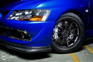 evo8mr-09 (Blue Gem // Didi’s Evolution VIII on Volk Rays)