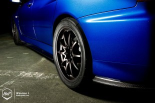 evo8mr-10 (Blue Gem // Didi’s Evolution VIII on Volk Rays)