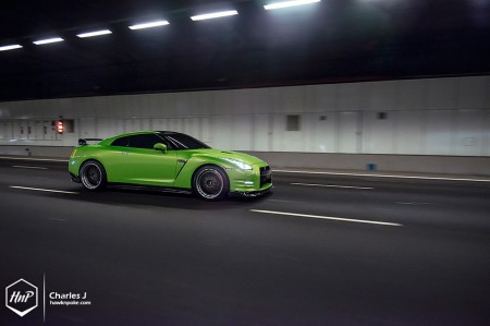 greengtr-04 (Invisible Spectrum // Nissan GT-R on BBS)