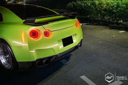 greengtr-10 (Invisible Spectrum // Nissan GT-R on BBS)