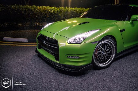 greengtr-11 (Invisible Spectrum // Nissan GT-R on BBS)