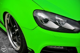 gtiairgreen-03 (Full Force // Benny’s K04 & Aired Out GTI on Work Wheels)