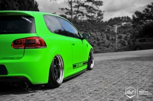 gtiairgreen-06 (Full Force // Benny’s K04 & Aired Out GTI on Work Wheels)