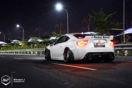 kikirb86-14 (Showtime // Kiki’s Rocket Bunny 86 on StanceNation Work Wheels)