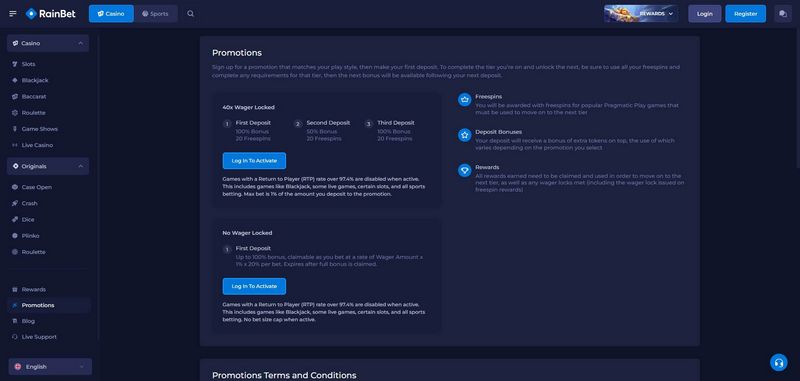 Rainbet Gambling enterprise