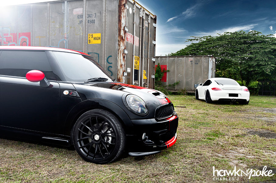 Mini Cooper JCW черный