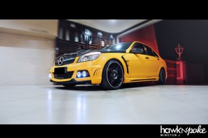 recarow204-08 (The Pioneer // Mike’s Matte Yellow W204)