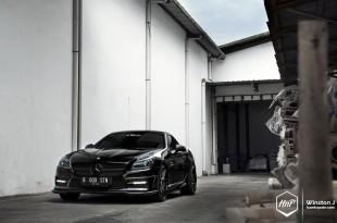 slkcarbon-01 (Carbon Craze // Stanley’s SLK on BC Forged)