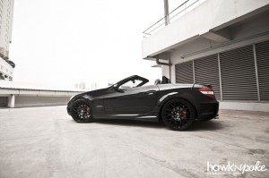 slkdpe-05 (Top Down Gorgeous // Black on Black SLK on DPE)