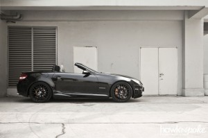 slkdpe-07 (Top Down Gorgeous // Black on Black SLK on DPE)