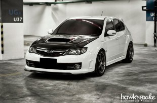 subaruwhite-02 (Nurturing The Beast // Subaru GRB STi)
