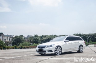 w212wagon-01 (Show Off // S212 E Class Estate on HRE)