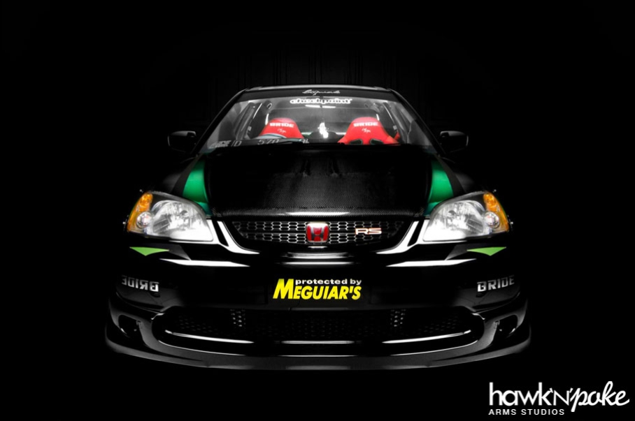 Carbonized Civic // Pepen’s 2001 ES Fcivic 07